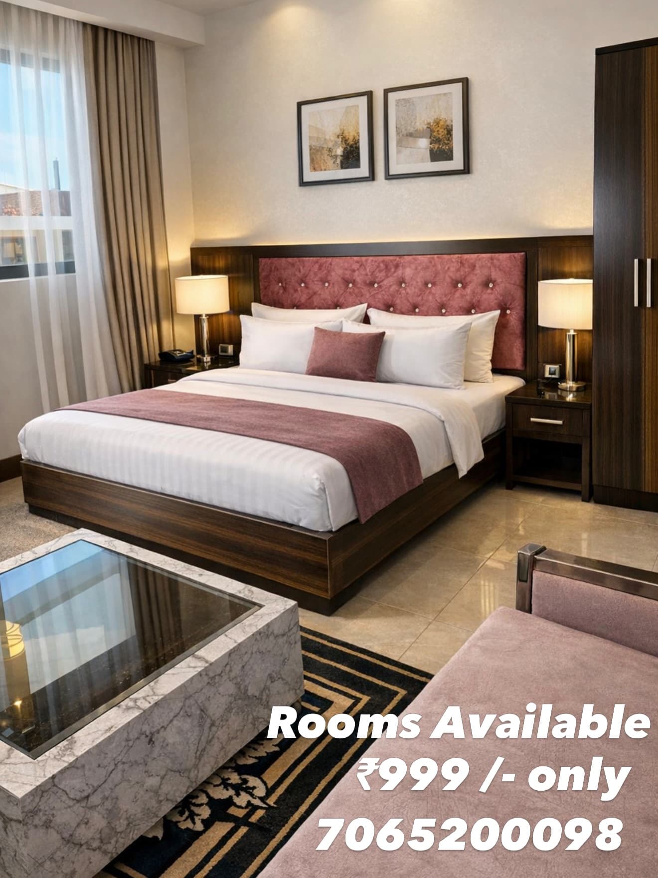 Guest room at Devyani Resort, Bewar